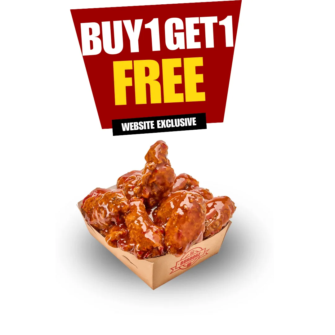 Buy 1 Get 1 Free - 8 pieces Wings