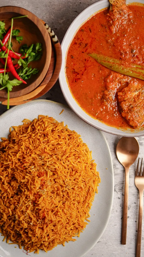 Sweet Rice and Shoum Maraq - family size