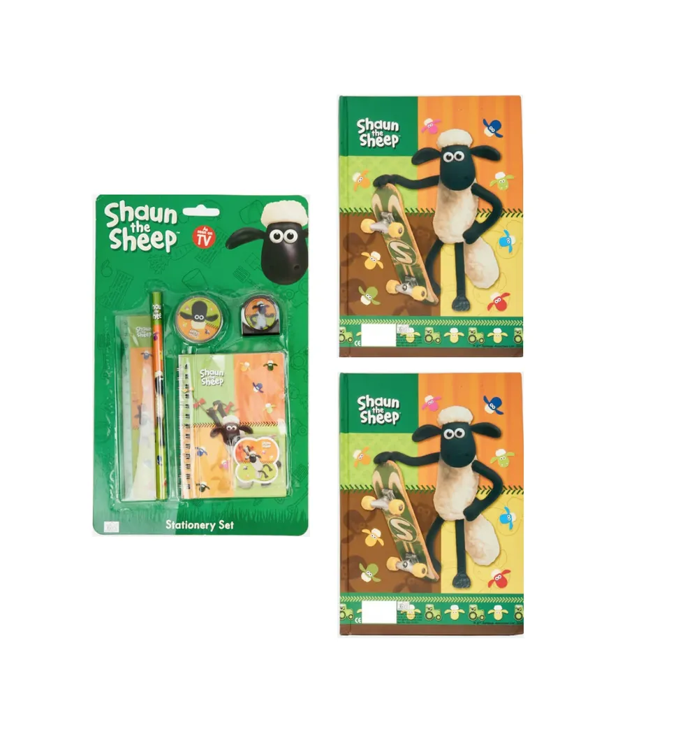 Shaun The Sheep 8 PCS Stationery Set