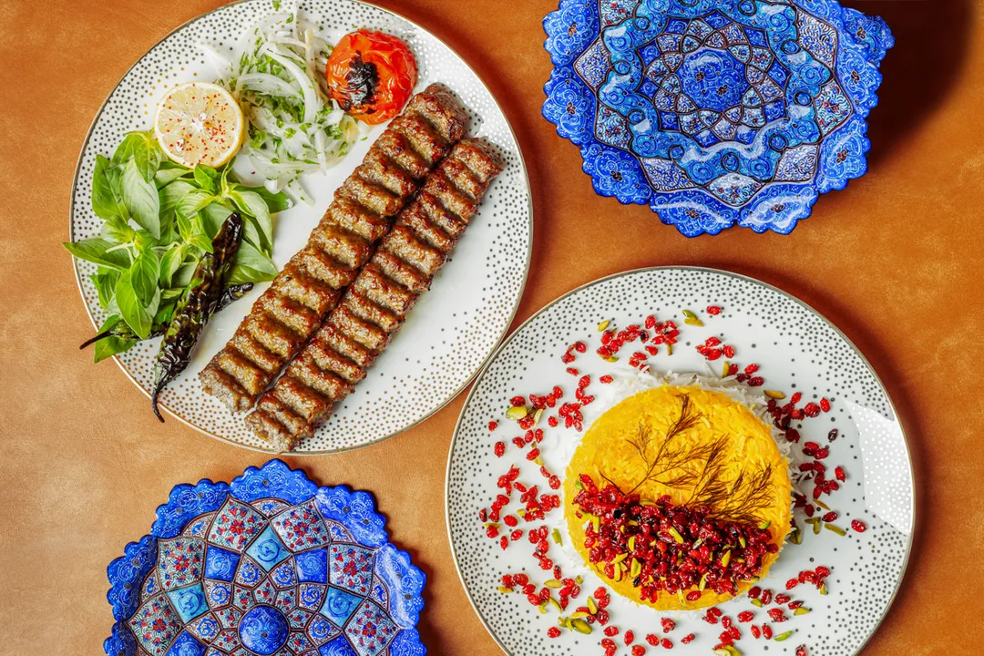 حكوكة زعفران كباب كوبيده