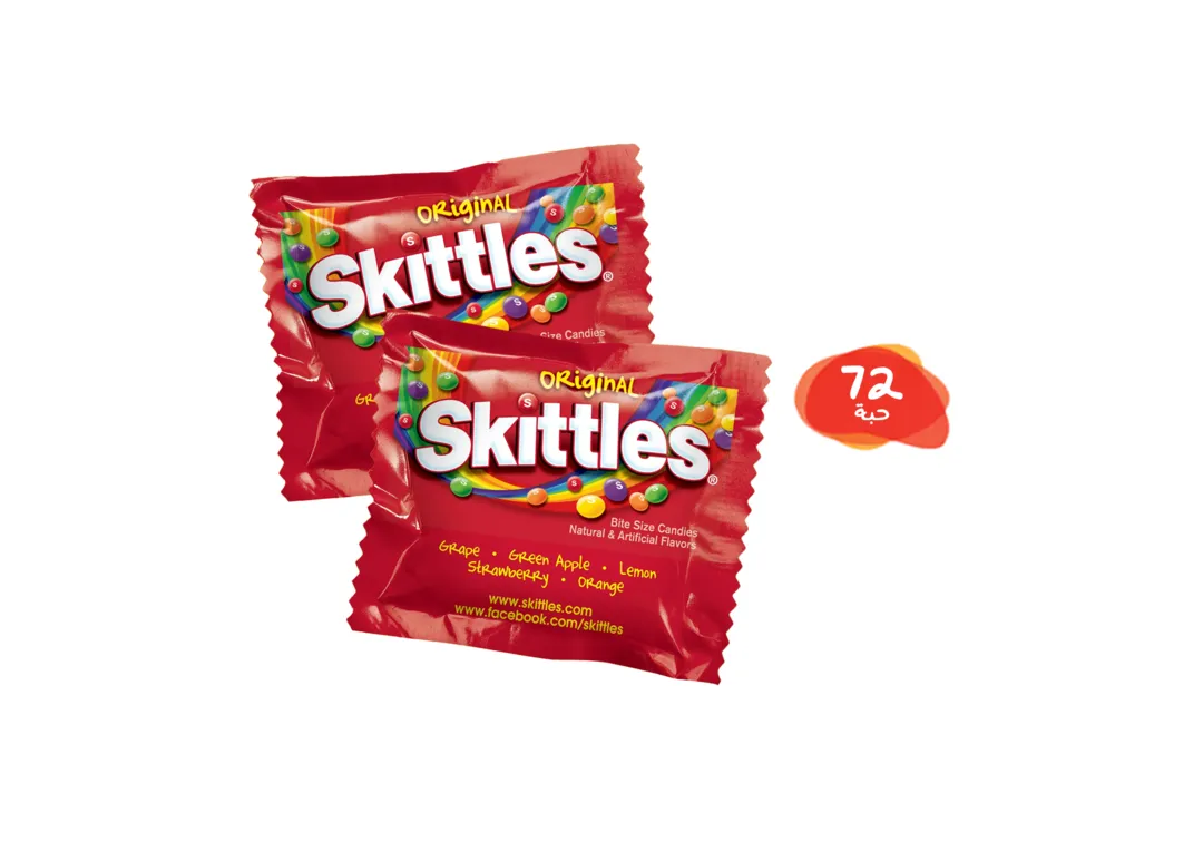 Skittles Assorted Fruits Mini 72 Pieces x 10g