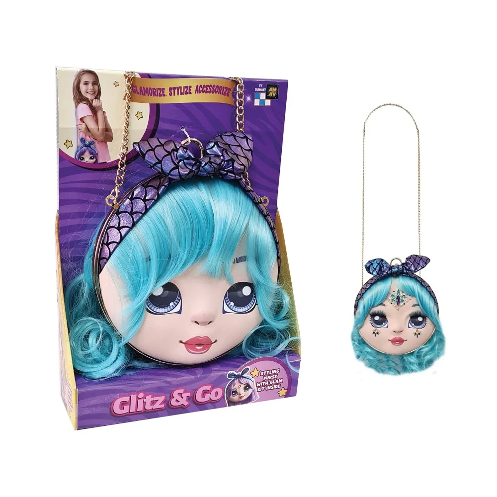 Cute Bag Style Kit for Kids with Beauty Glam Accessories