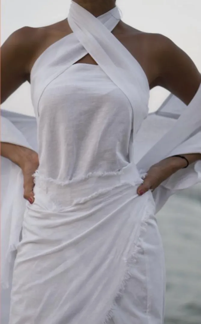 Linen wrap set