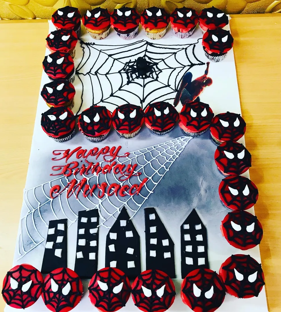 cupcake spider 25 pcs