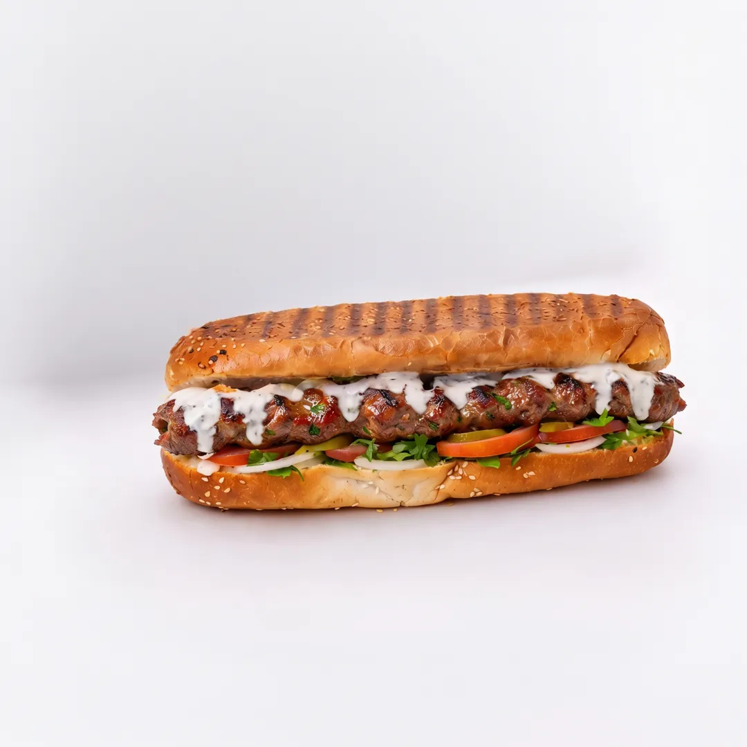Meat Kebab French Sandwich