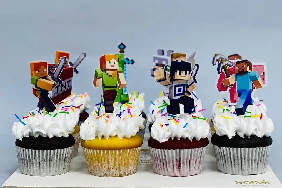 minecraft cupcakes