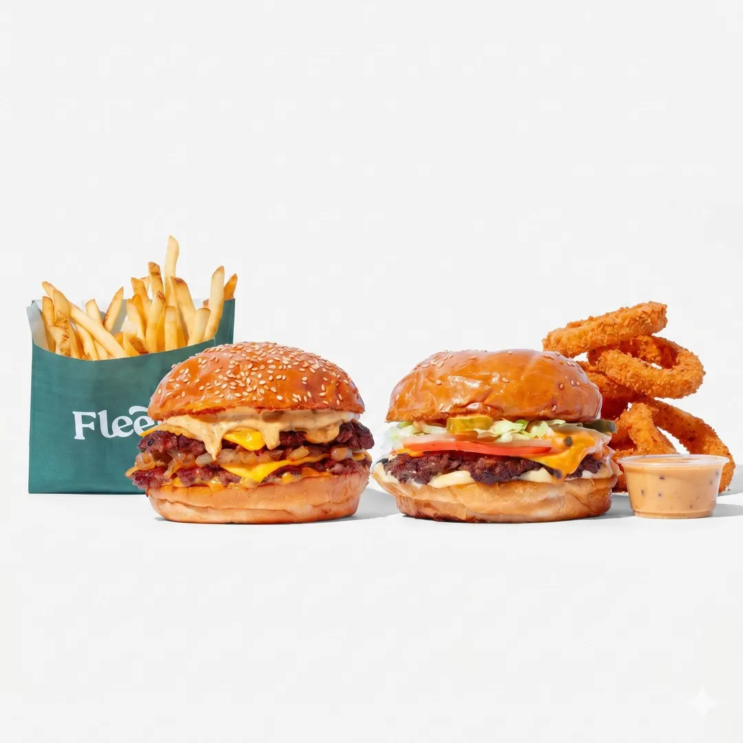 Fresh & Fleek Burger Combo