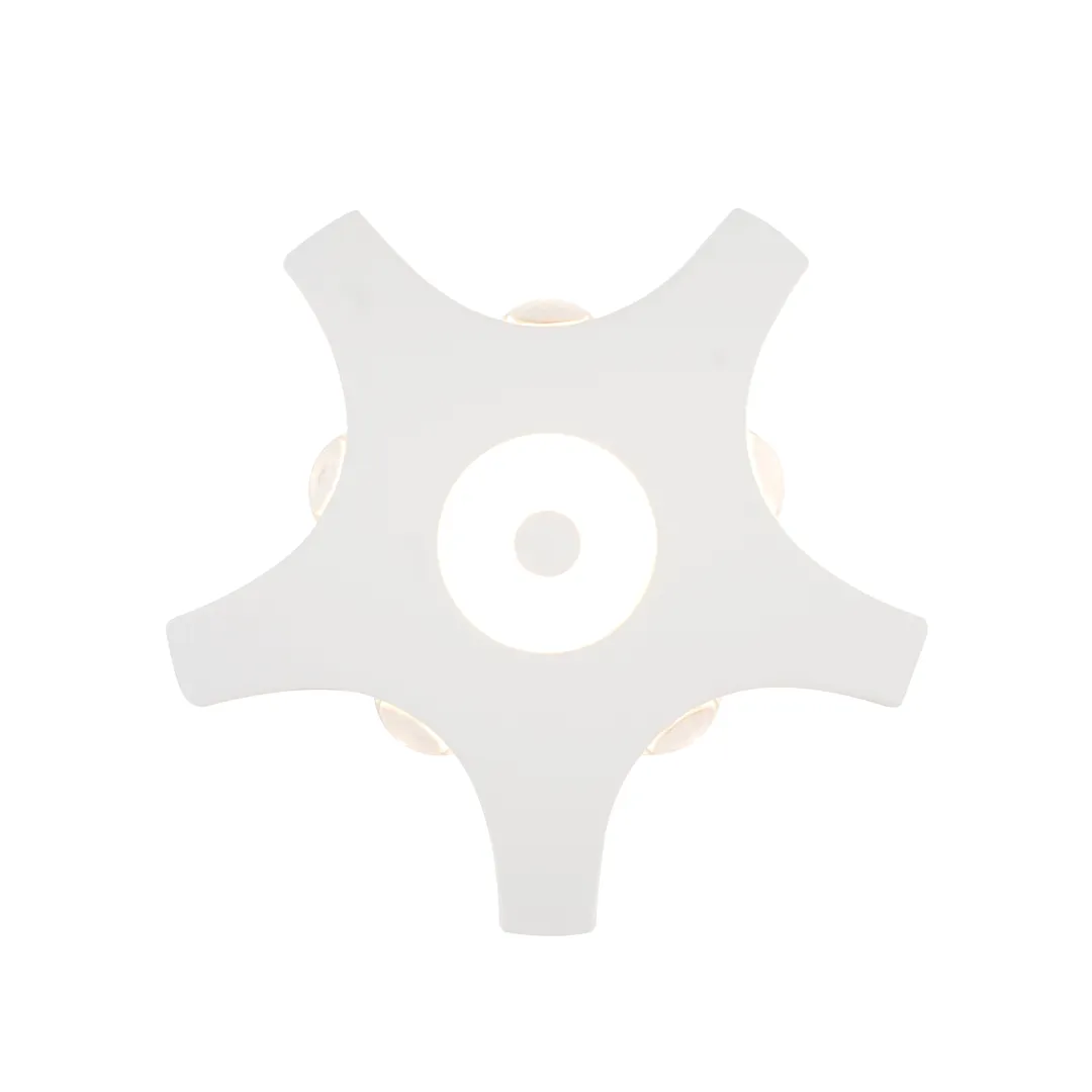 CLEVER Led Wall Lamp White 180x180x45mm