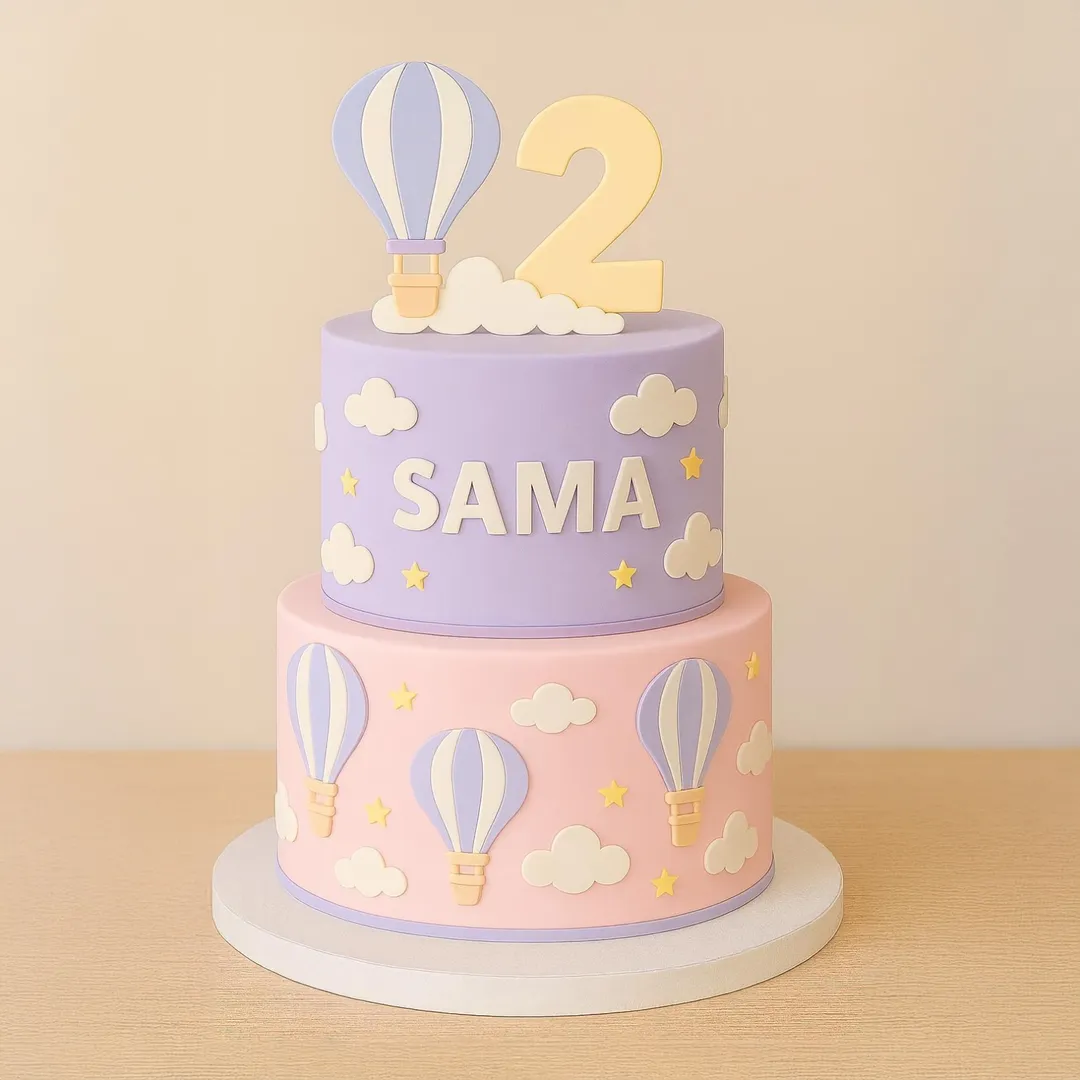Girly Sky Cake