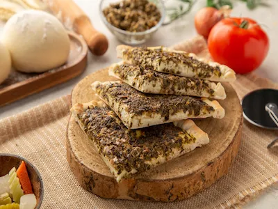 Spinach Stuffed with Cheese