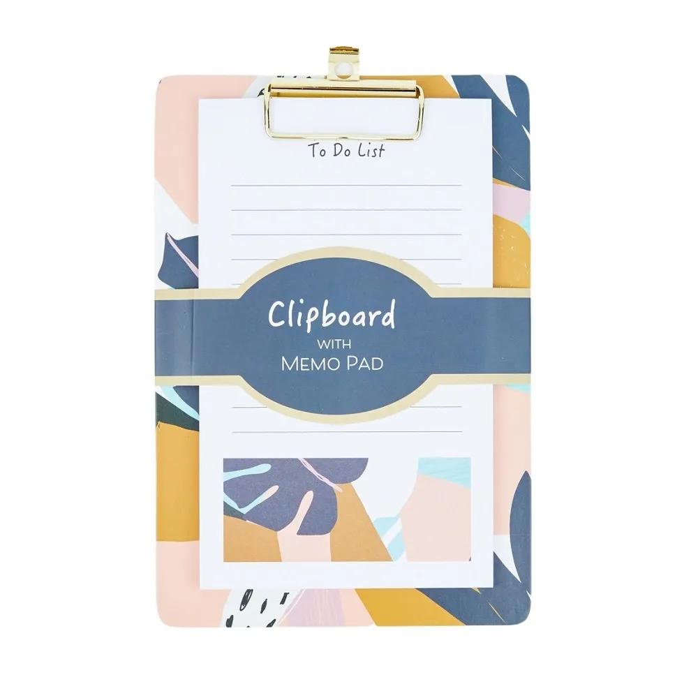 Clipboard With Memo Pad
