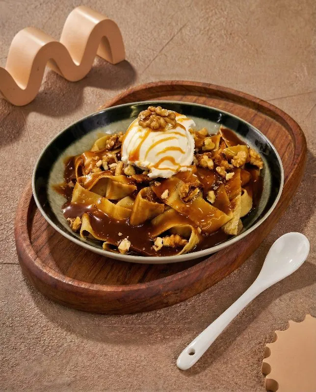 Fettuccicni Crepe Caramel