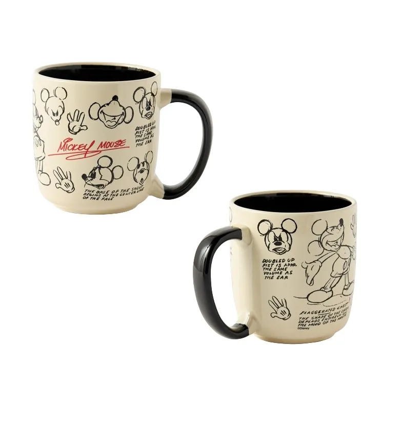 Mickey Mouse Vintage Sketches Mug