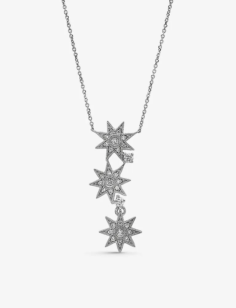 The Alkemistry Colette Galaxia 18Ct White-Gold And Diamond Necklace