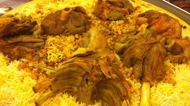 صينية مجبوس لحم