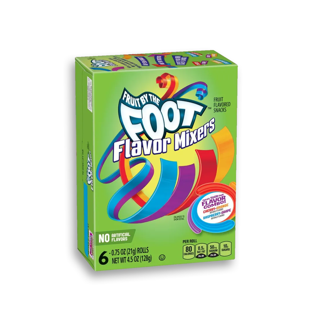 Fruit By Foot Mixers 6 Pieces x 21g