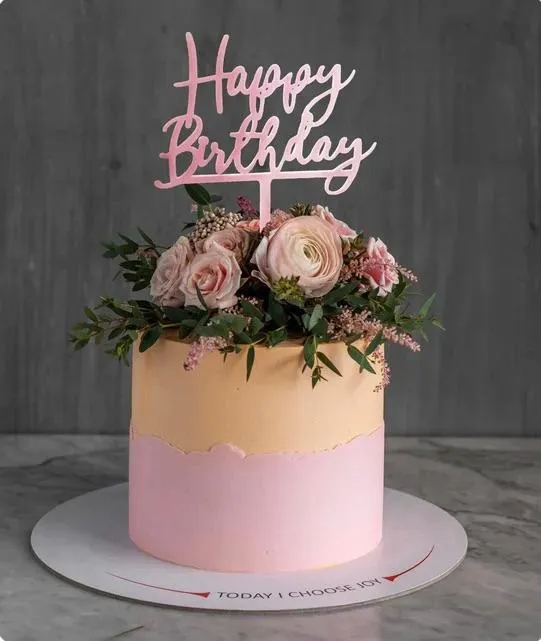 March Cake Peach