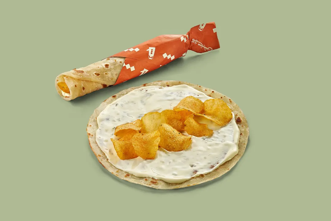 Chips and Cheese Chapati
