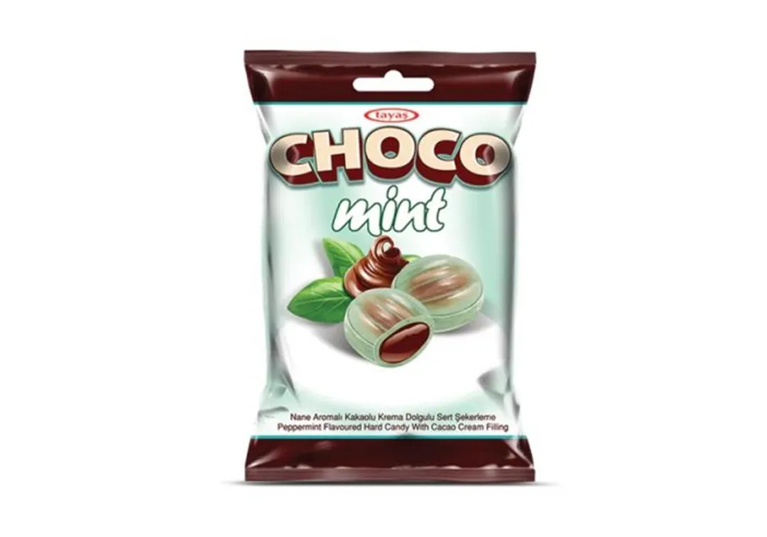 Tayas Choco mint Candy with Mint Flavor and Chocolate filling 800g