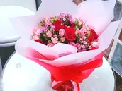 Pinkish Hand Bouquet