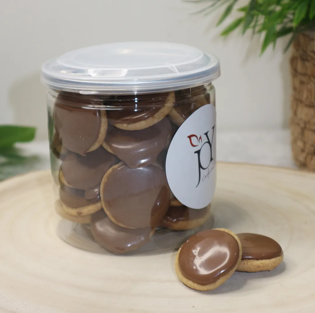 Cookies with Chocolate Jar