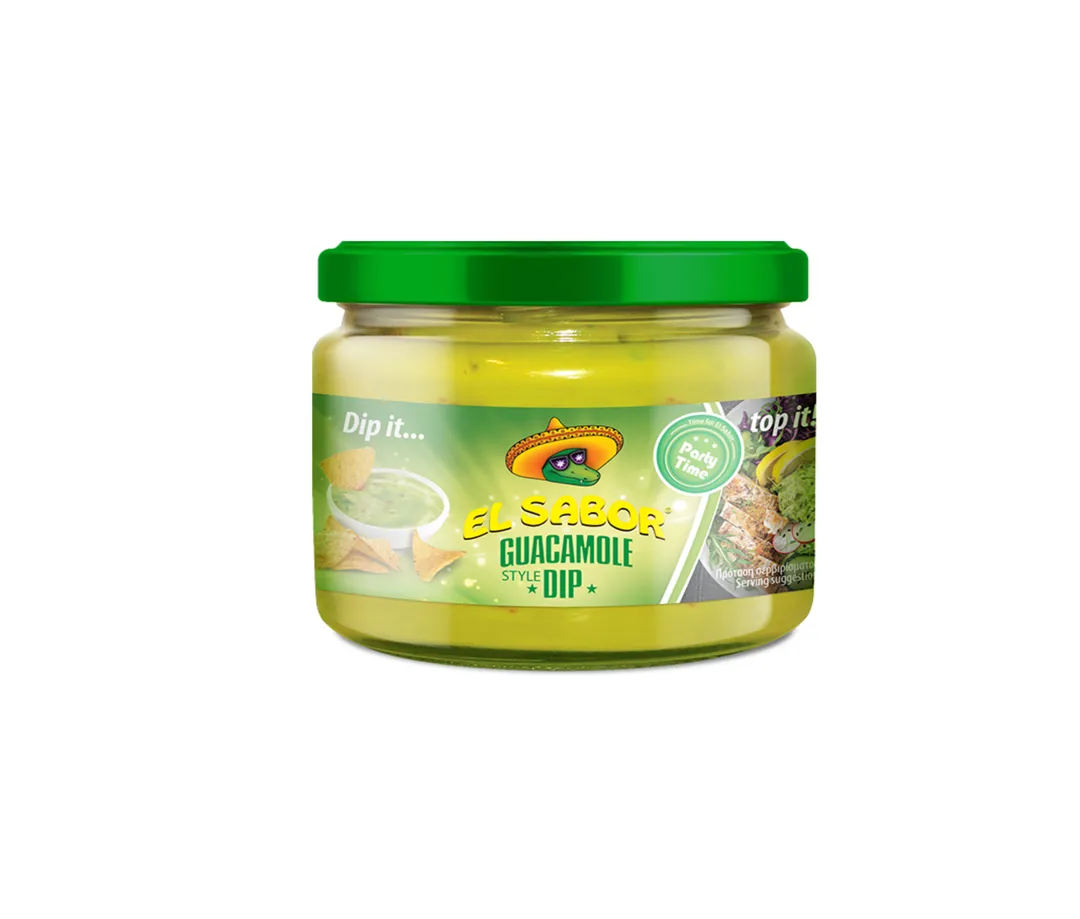 El Sabor Guacamole Style Dip 300gr