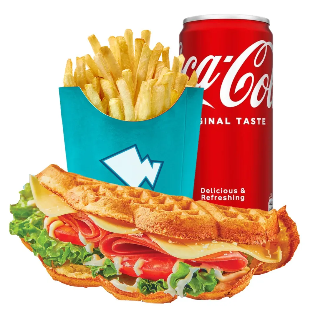 Deli Waffle & Fries - Coca Cola Offer