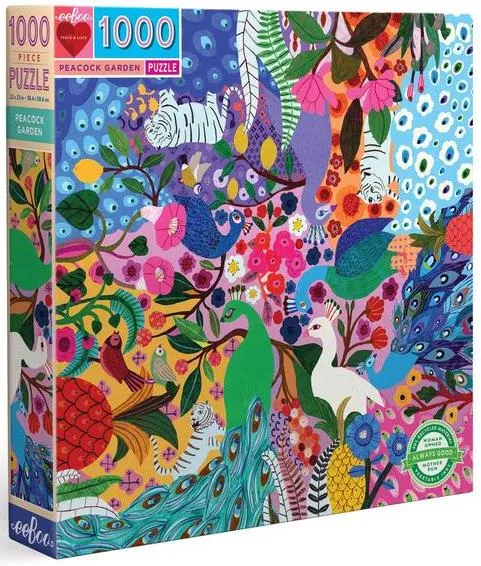 Peacock Garden 1008 Pcs Puzzle