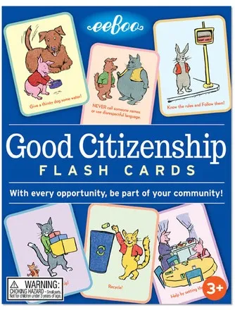 Good Citizenship-Flash Cards