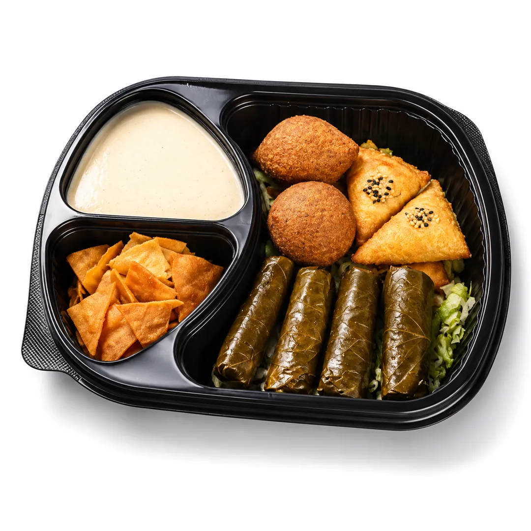 طبق مشكل مقبلات لحم
