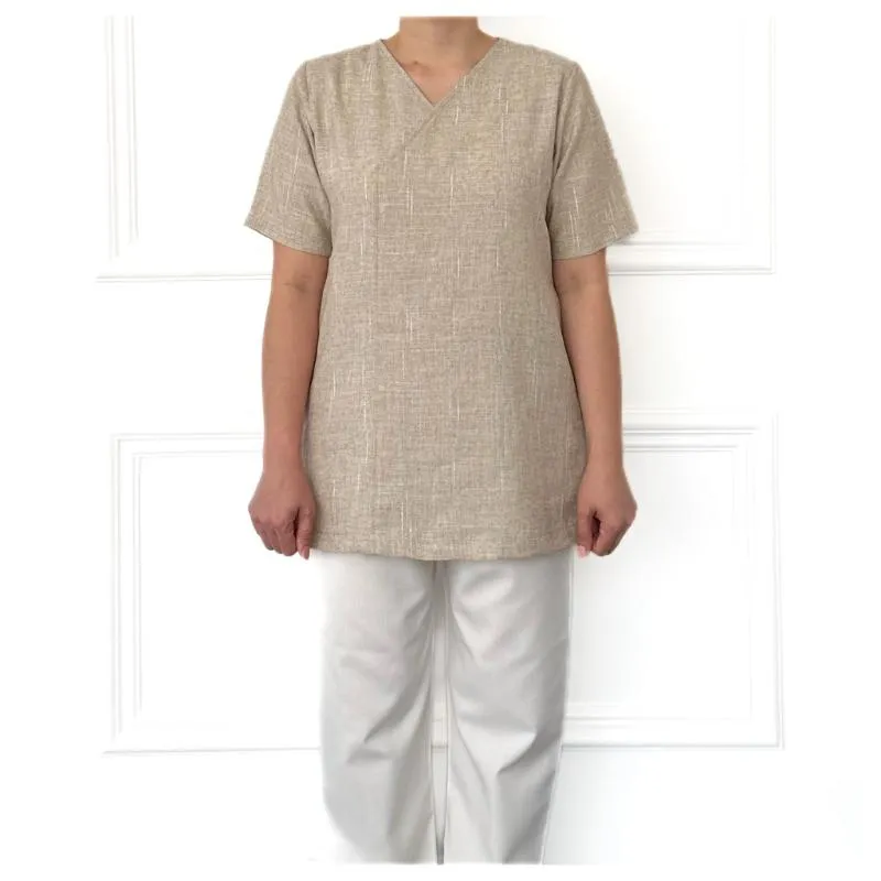 Striped Linen Set