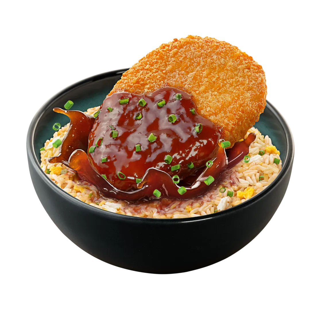 Chicken Chop Rice Bowl