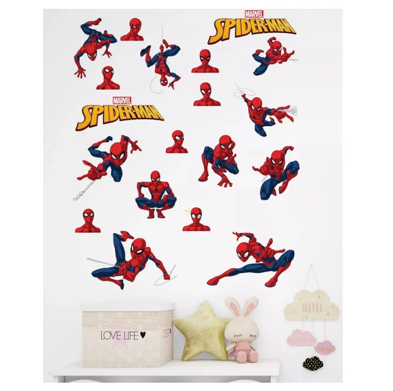 Spider Man Wall Stickers Removable & Repositionable