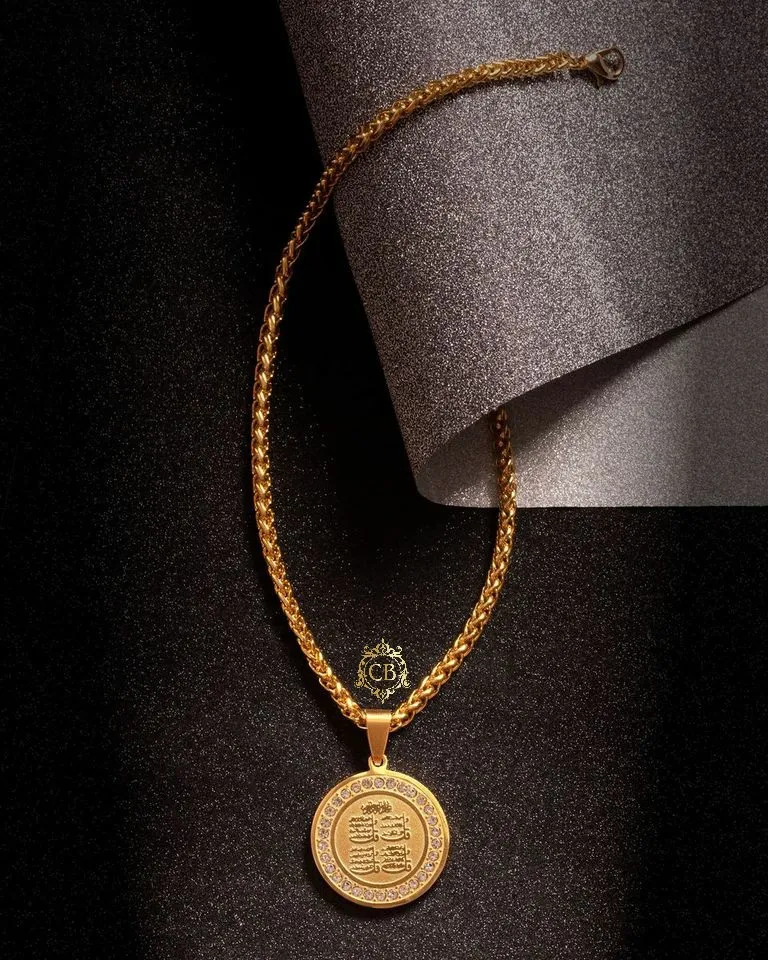 Gold plated AlMoawithat Necklace