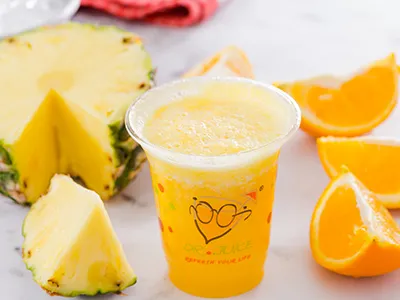 Orange With Pineapple 