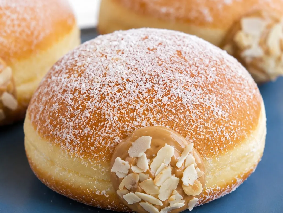 Lotus Stuffed Doughnut
