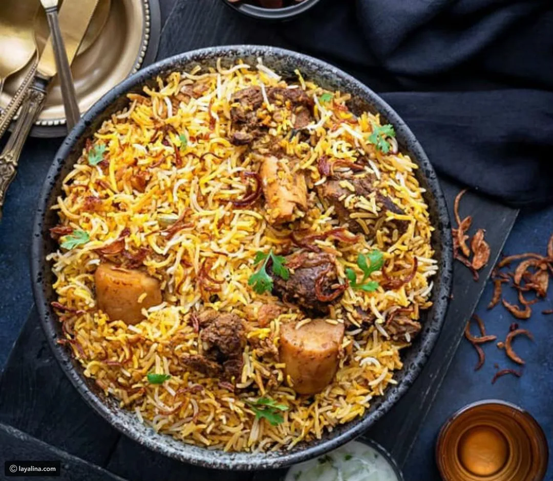 صينية برياني لحم