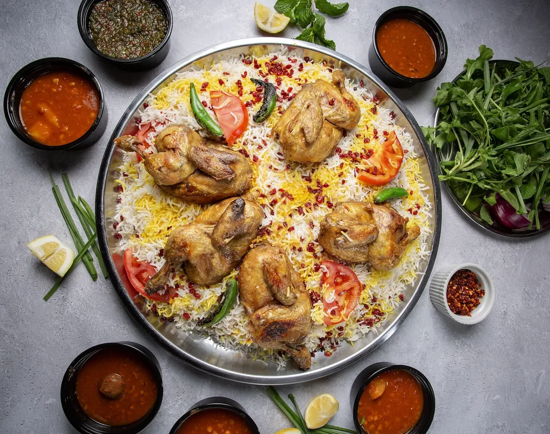 Chelow Morgh Tray