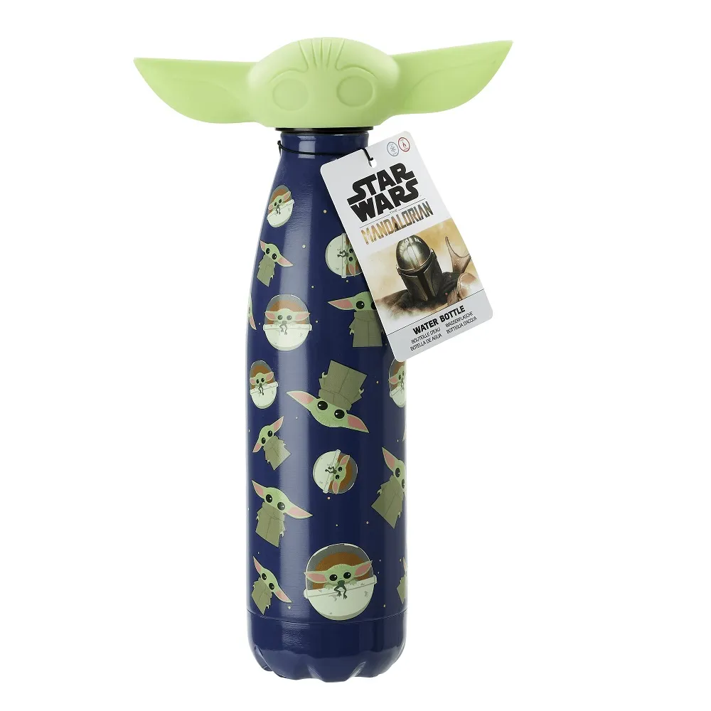 Star Wars Metal Water Bottle - Baby Yoda