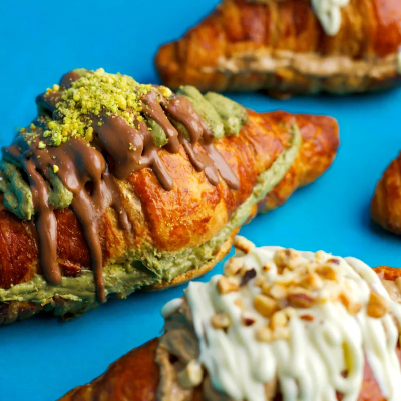 Kunafa Pistachio Croissant
