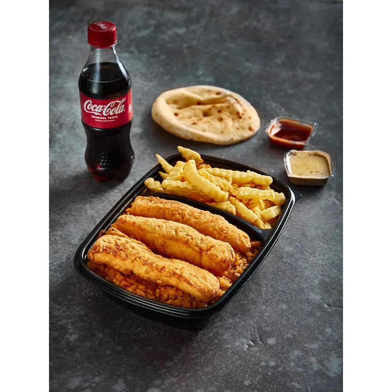 Fried Fish Fillet Meal 