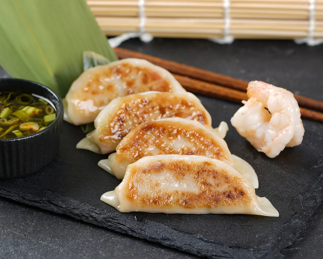SHRIMP GYOZA