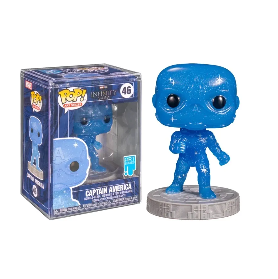 Funko POP! Marvel Captain America Infinity Saga Art Series With Protection Box