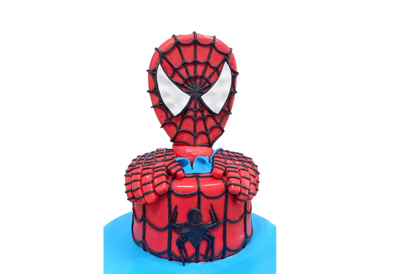 Spiderman Sponge Cake