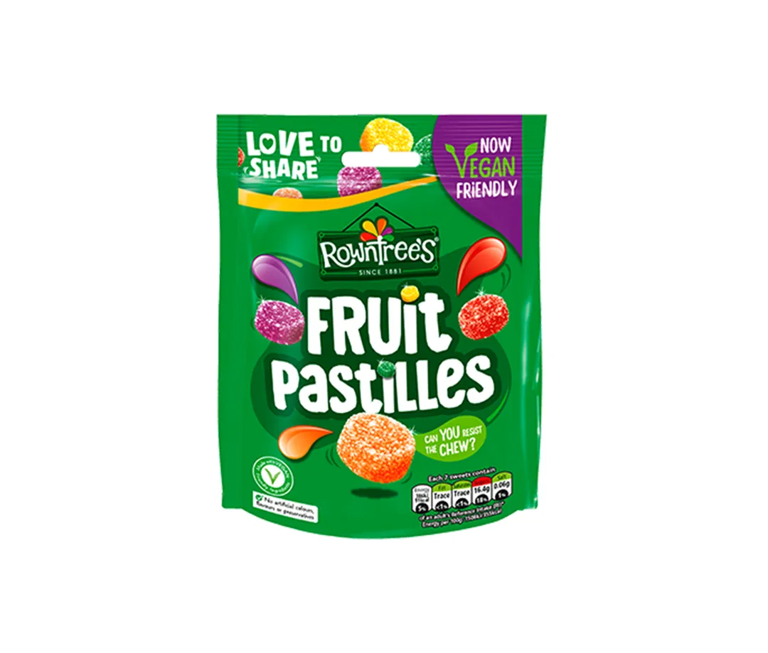Rowntree's Fruit Pastilles Mix Fruits 143gr