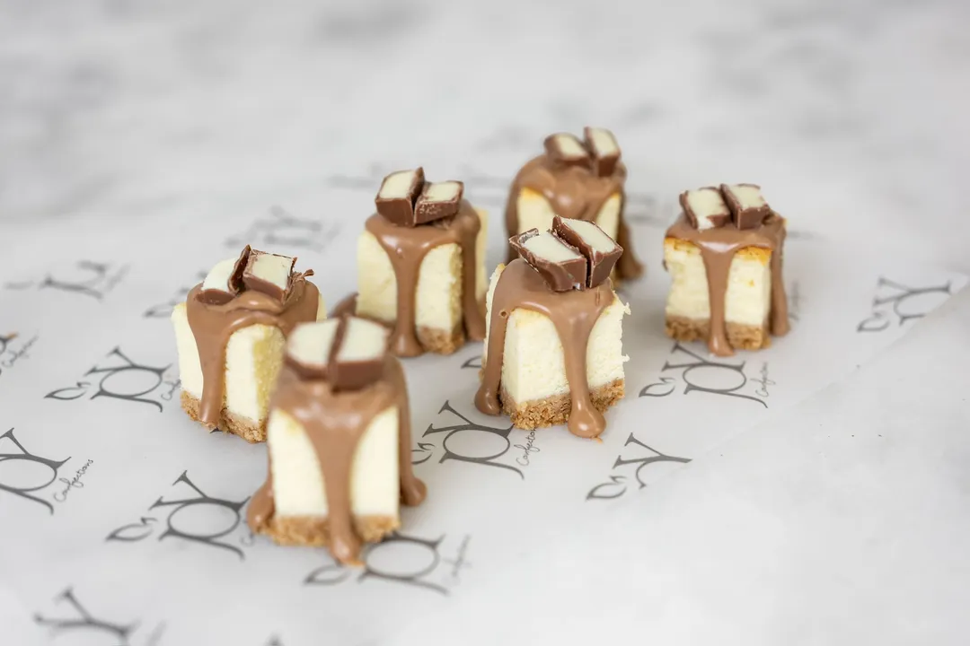 Mini Kinder Cheesecake