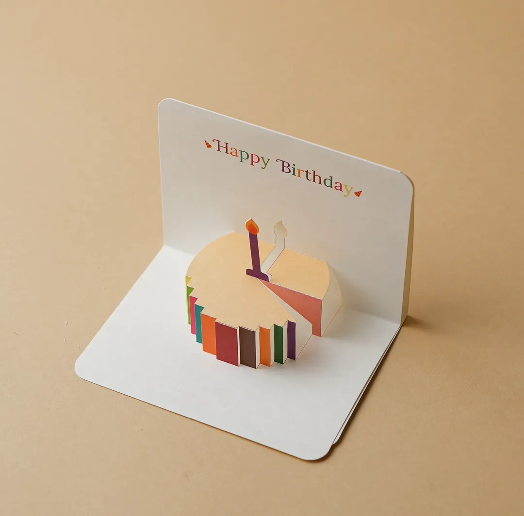 Cake card happy birthday
