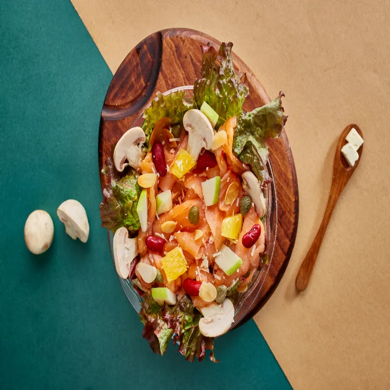SALMON SALAD.