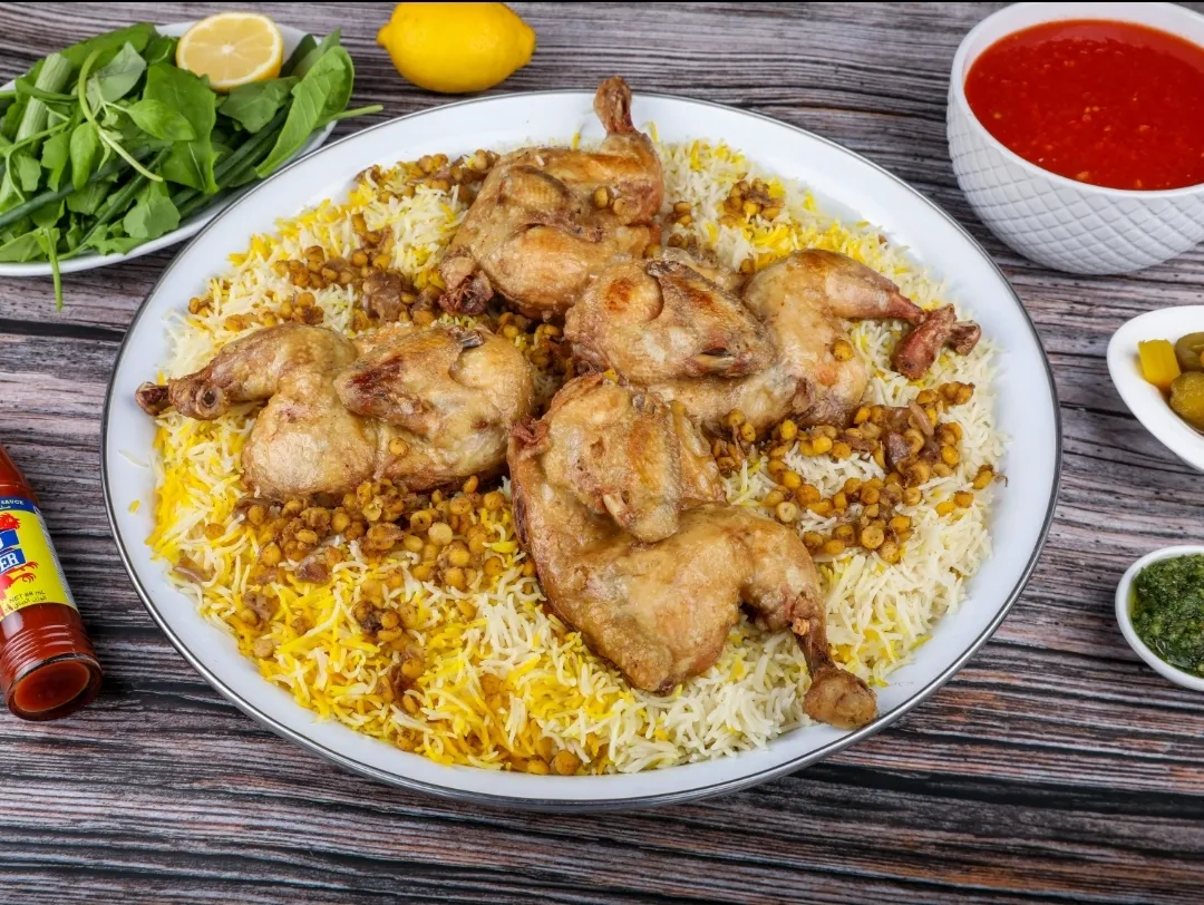 صينية مجبوس دجاج