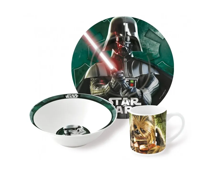 Star Wars 3 PCS Ceramic Dinnerware